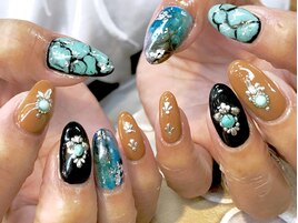天然石アートネイル