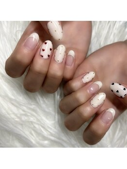 ビースタイル(B-style)/【ネイル】ハートネイル