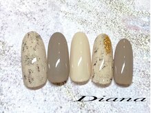 ディアナ ひたちなか高場店(DIANA)/定額ネイル　6600円　B‐058
