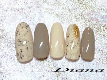 ディアナ ひたちなか高場店(DIANA)/定額ネイル 6600円 B‐058