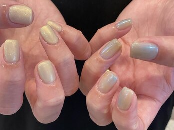 アイネイルズ 天神今泉店(I-nails)/【misa.s】アースカラーネイル
