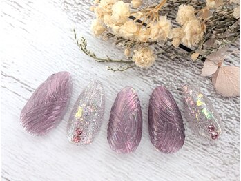 ジュネル/透け感◎バカラネイル