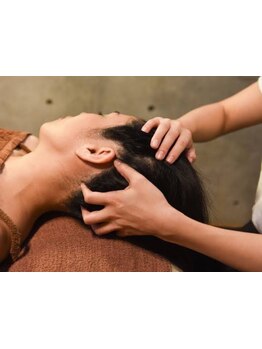 ヘッドスパで癒されたい