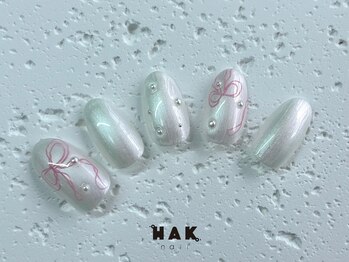 ハクネイル(HAK nail)/リボンネイル
