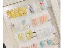 ヴェールサラン(Veil Saran)の雰囲気（当店オリジナルシーズンデザイン♪大人可愛い夏ネイル♪）
