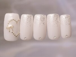 チェーンハートリボン¥8480