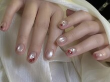 Best Nail 銀座店【ワンホンネイル・スカルプ・パラジェル・上品ジェルネイル】/シンプルデザインネイル