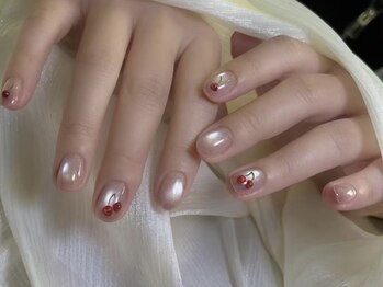 Best Nail 銀座店【ワンホンネイル・スカルプ・パラジェル・上品ジェルネイル】/シンプルデザインネイル