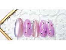 ミルネイル(Mil Nail)/押し花ネイル　　　No112