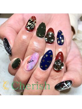 ネイルサロン チェリッシュ(nail salon Cherish)/冬ネイル