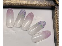 ネイルサロン インプレス(Impress)/あじさいネイル