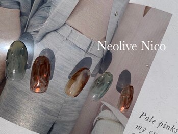 ネオリーブニコ(Neolive Nico)/ニュアンスネイル