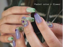 ルカ 原宿(lux)/パステル × フラワー