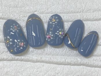 ハニービービー(Honey Bee Bee)/大人春ネイル