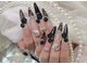 リノ(Lino)の写真/ロングネイル好きに★19:00以降OK★【ジェルチップフリーアート¥12900～/スカルプフリーアート¥13500～】