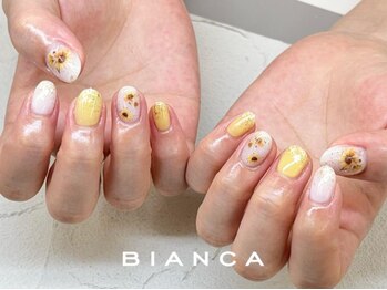 ビアンカ ネイルサロン 大宮店(Bianca)/ひまわりネイル☆定額コース