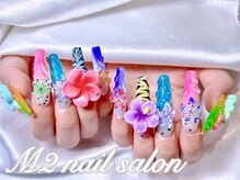 エムズ ネイルサロン(M2)/欧米風夏ゴデギャルネイル