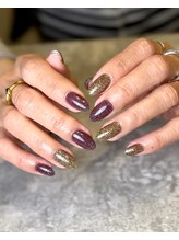 アグア 高円寺(Agua.)/フラッシュ2色ネイル