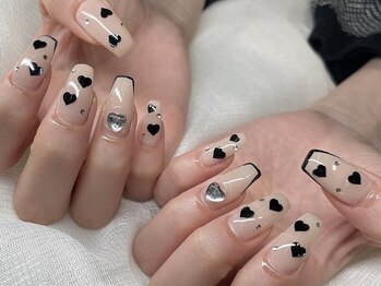 ネイルアヴァンス 京橋店(Nail AVANCE.)/ハートネイル!