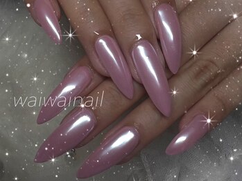 ワイワイネイル(waiwai nail)の写真/お手頃価格で指先をおしゃれに♪低価格で高技術を実現♪《新規様★オフ無料》Simpleコース¥4300→¥3900！