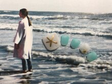 ネイルアンドアイラッシュサロン エスポアール(nail&eyelash salon espoir)/シーグラスネイル　75分コース