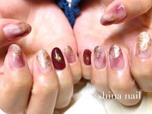 シナネイル 清澄白河店(SHINA NAIL)/マーブルニュアンスネイル♪