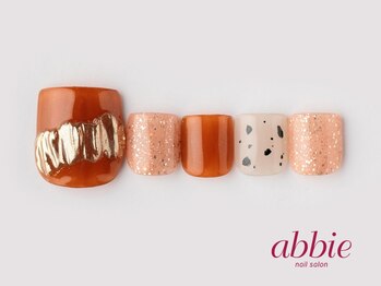 ネイルサロンアビー 北千住店(abbie)/リングニュアンスフット ￥12452