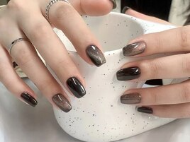 #新宿西口#ニュアンスネイル