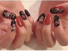 ネイルサロン ブリリアント(Nail Salon Brilliant)/アート4＋キャラネイル2