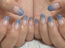 ラメグラデーション