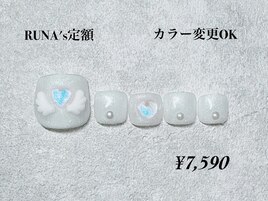 フット定額¥7590 RUNA限定