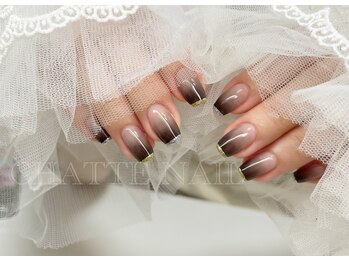 シャットネイル(CHATTE NAIL)/爪育デザインネイルBコース
