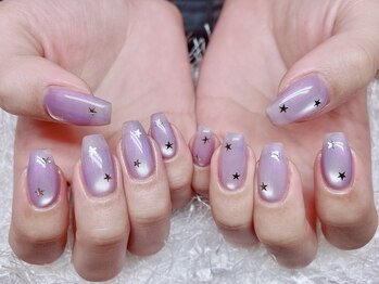 シンプル(Cimple.)/新宿マグネット定額ジェルネイル