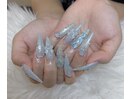 長さだしワンカラーパーツつけ