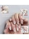 Nailsalon Mofume【ワンホン/パラジェル&フィルイン】の写真/オフィスで浮かない×本命の可愛さ♪『可愛い』を知り尽くしたプロが魅せる、絶妙オフィスワンホン◇