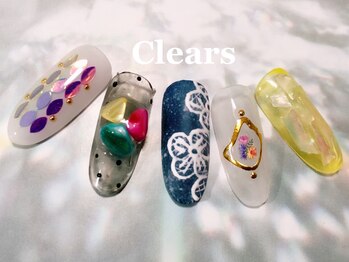 ビューティーネイルサロン クリアーズ(Clears)/全部盛りネイル