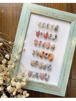アティックネイルアトリエ(attic nail atelier)/ボタニカルサンプル★