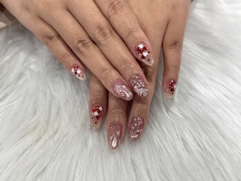ネイル スパ ココプラス(Nail spa Cocoplus)/マグとハートのイベントネイル