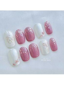 リッシュ トロワ(RICHE trois)/成人式!オーダーネイルチップ