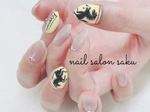 サク(saku)/手描きアート/エンブレム