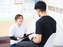 しまばし整骨院 千林分院の雰囲気（一人ひとり丁寧なカウンセリングを心がけお悩みをお伺いします。）