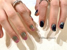 アンドネイル ビューティー(AND nail,beauty)/ニュアンス/ジェルネイル