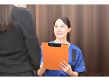 初回では30分かけてじっくりとカウンセリングと検査を行います