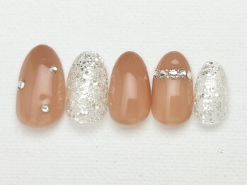 ネイルサロン アビー グランデュオ蒲田店(abbie)/ [蒲田限定A]lineストーン¥8250