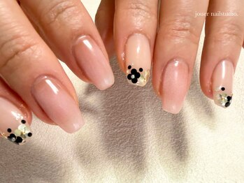 ジュエ ネイルスタジオ(jouer nailstudio.)/フラワーネイル