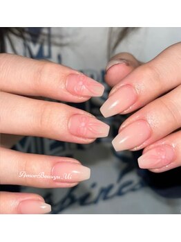 アモールビューティー 新宿店(Amor Beauty)/持ち込みdesign4本 リボン