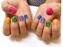 カオネイル LOCA店(KAONAIL)/ハンドジェル持ち込みデザイン