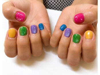 カオネイル LOCA店(KAONAIL)/ハンドジェル持ち込みデザイン