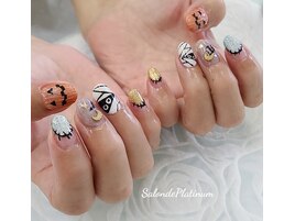 ハロウィンネイル