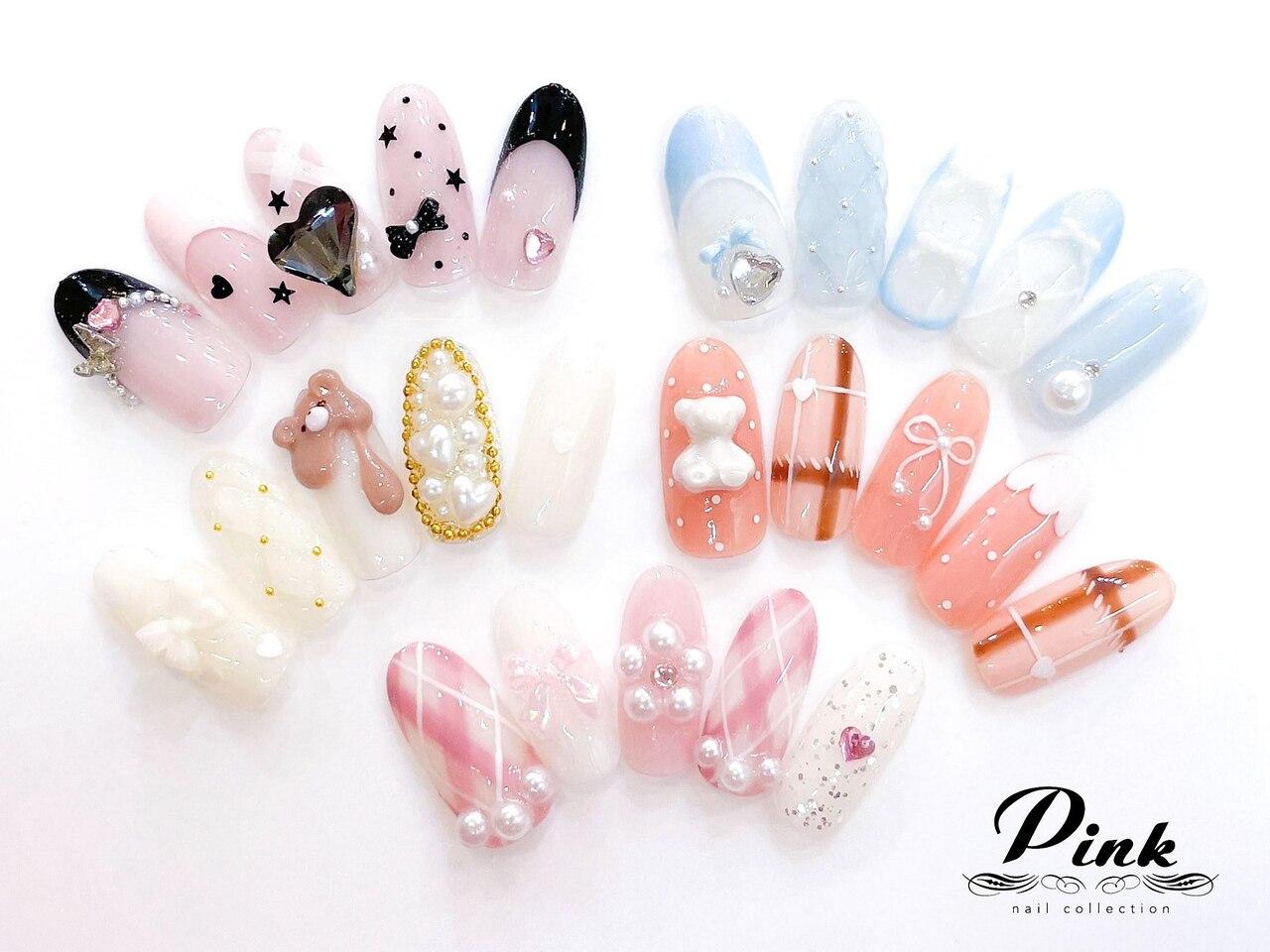 ネイルチップ ベビー ピンク 付け爪 完成品 ネイルアート ネイルパーツ ネイルコレクション ベビーピンク(Baby Pink)｜ホットペッパービューティー